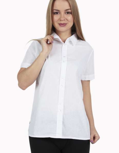 Женские белые рубашки (блузки) от производителя в Иванове фото 8