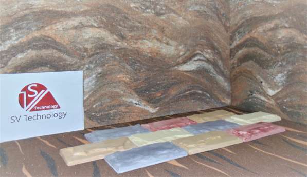 Настенная плитка из гипса и бетона нужного цвета в Казани фото 5