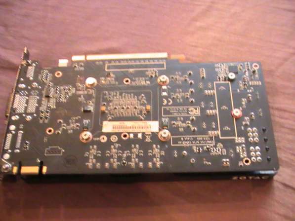 Видеокарта PCI-E NVIDIA Zotac GTX460 после ремонта 2000руб в фото 4