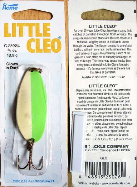 Acme Little Cleo 5,3см 18,9гр GLG