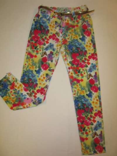 летные джинсы для девочки р.128-134 Babexi