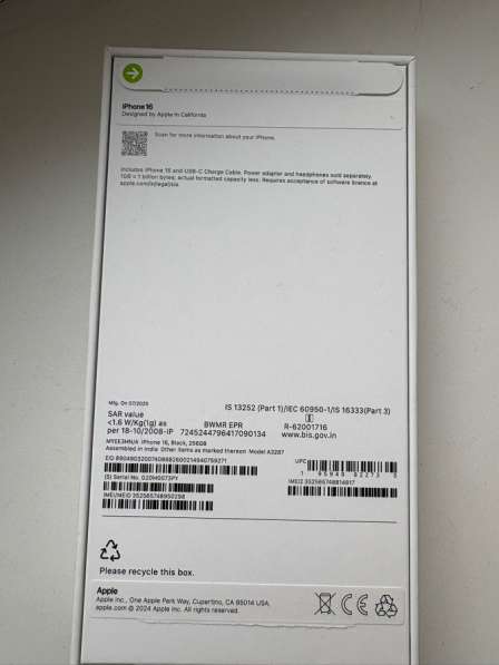IPhone 16 256 Gb в Москве фото 3