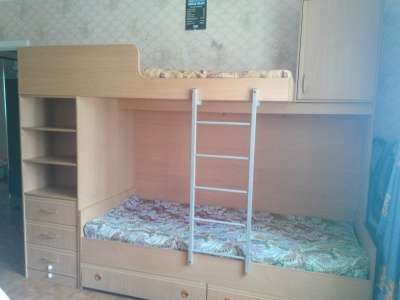 Двухярусная кровать со шкафами в Ижевске