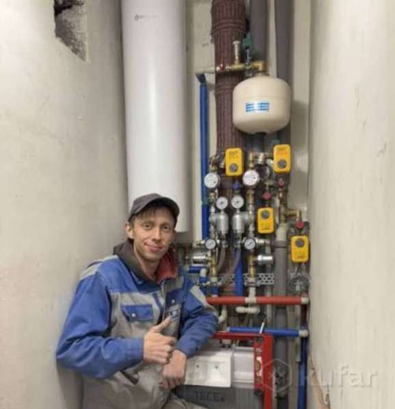 ОТОПЛЕНИЕ КОТЛЫ САНТЕХНИКА в фото 3