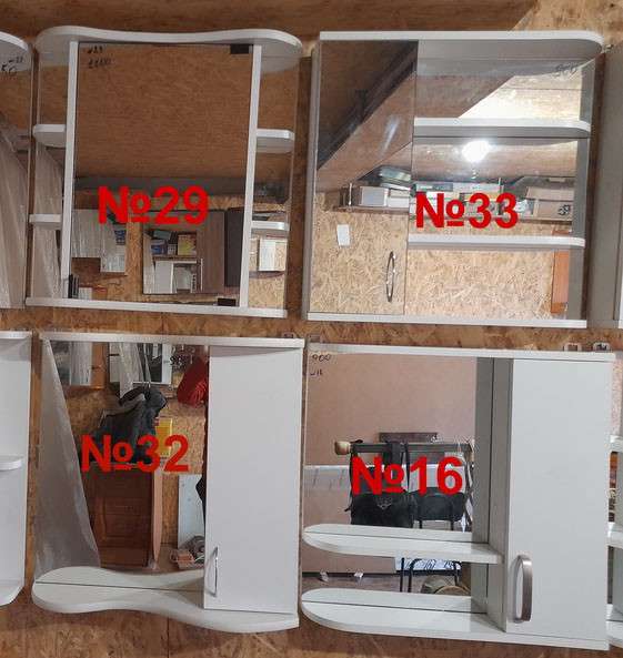 Шкафчики с зеркалом для ванной комнаты от 1000 грн в фото 7