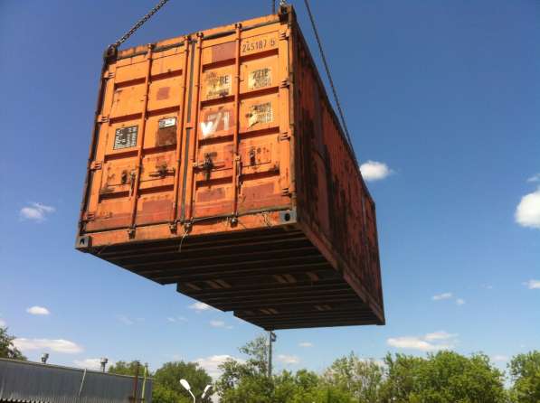 Морской контейнер 20 4 запора для перевозок цена актуальна в Москве фото 3