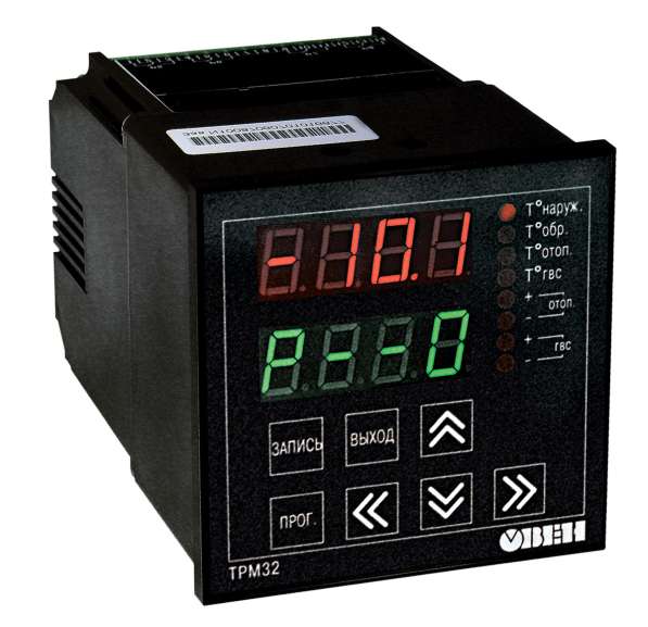 Промышленный контроллер ОВЕН ТРМ32 предназначен для контроля
