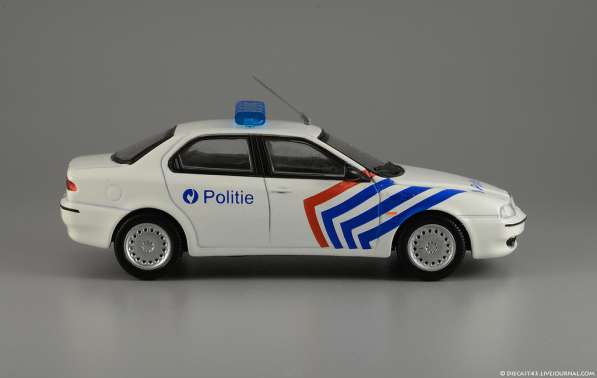 полицейские машины мира №49 ALFA ROMEO 156 полиция бельгии в Липецке фото 5