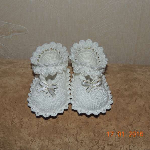 Пинетки ручная вязка в Новосибирске фото 5