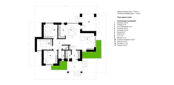 Дом в охраняемом поселке! в Симферополе фото 11