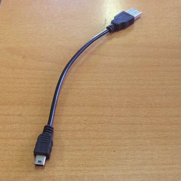 Кабель USB 2.0 - MiniUsb 20см
