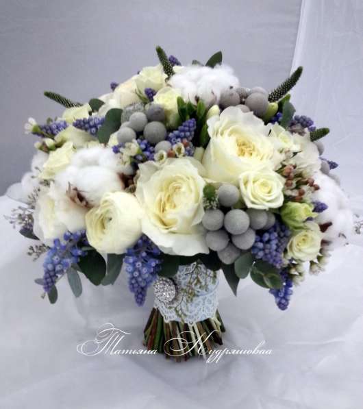 Свадебные букеты, цветы в фото 4