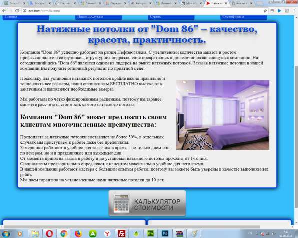 Создание сайтов в Ленинградской области в Санкт-Петербурге фото 52