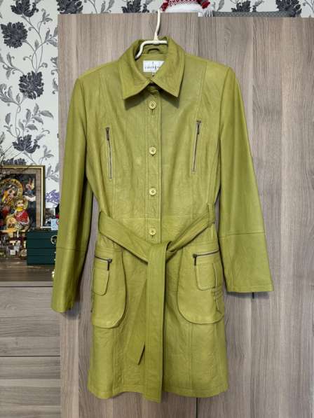 Плащ кожаный бренд Collection