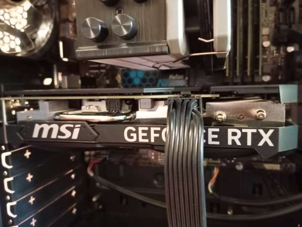 Новая Видеокарта RTX 4060Ti MSI ventus 2X black в фото 17
