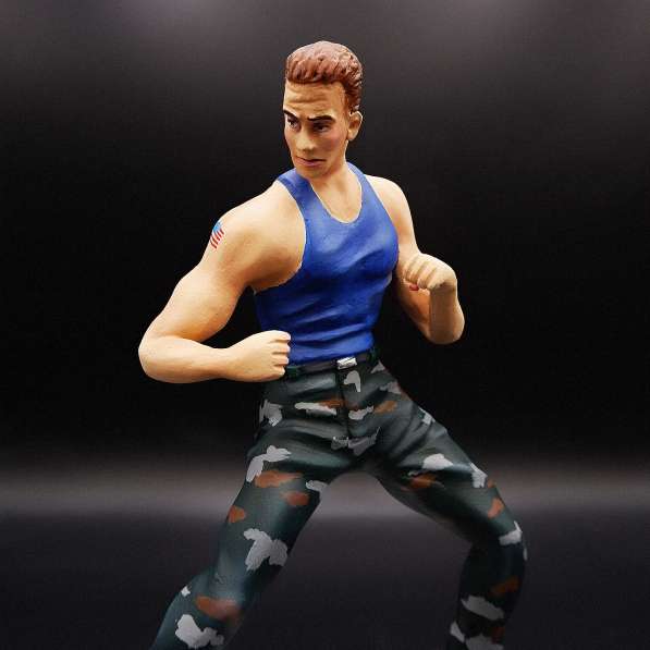 Фигурка Jean Claude Van Damme (Street Fighter) Ван Дам Guile