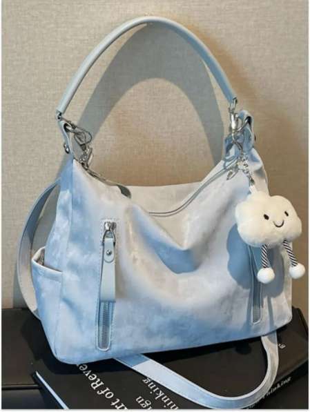 СУМКА ЗАМШЕВАЯ ЖЕНСКАЯ ХОБО