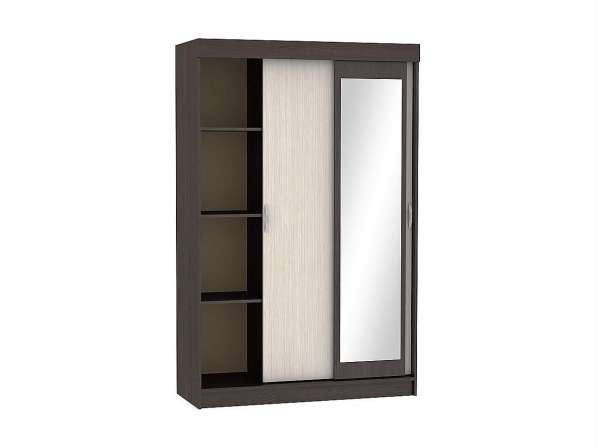 Шкаф-купе 3-х дверный с зеркалом в Москве фото 3
