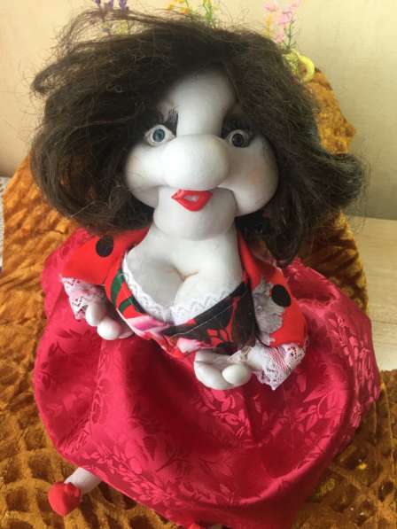 Кукла Солоха. Текстильная кукла ручной работы