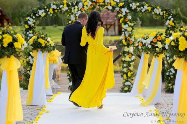 Выездная церемония в Крыму. Выездная свадьба, свадебная арка в Симферополе фото 6