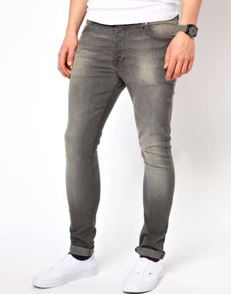 Серые джинсы АSOS, новые,46-48 размер в Твери фото 3