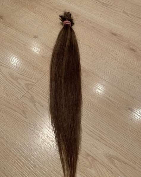 Волосы для наращивания славянка русые 50 см