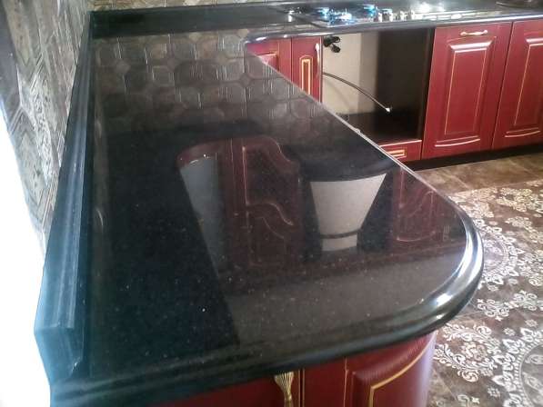 Столешницы для кухонь из натурального камня мрамор гранит в Владимире фото 17