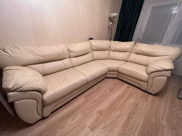Угловой диван кожаный в Подольске