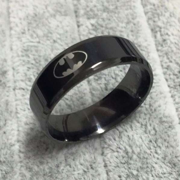 Кольцо Бэтмана с бархатным мешочком в Перми фото 4