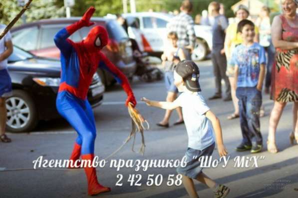 Человек паук на детский праздник. в Красноярске фото 7