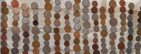 Монеты ИНОСТРАННЫЕ. Большая коллекция. 150 шт. Без повторов в Новосибирске фото 3