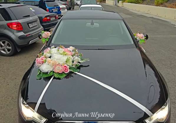 Оформление свадебных машин в Крыму в Симферополе фото 19