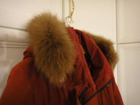 Куртка красно-коричневая, Финляндия, 60 размер в Санкт-Петербурге