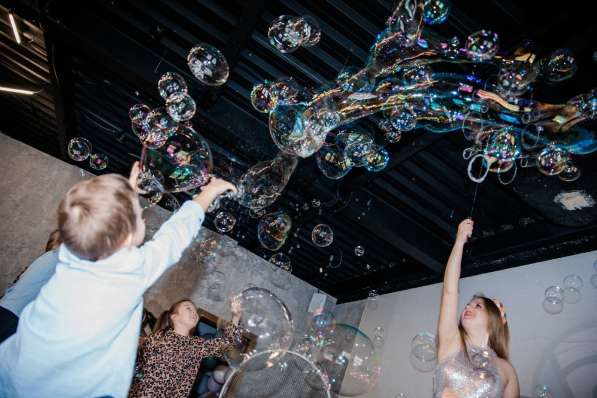 Шоу мыльных пузырей в Белгороде