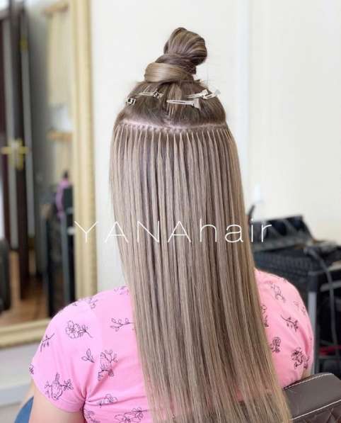 Наращивание волос в Москве фото 3