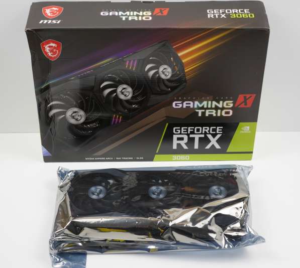 For sell GeForce RTX 3060 12GB X TRIO gaming