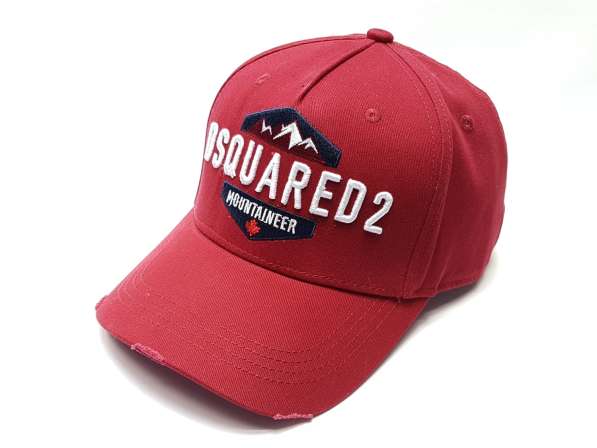 Бейсболка Dsquared Mountaineеr (красный)