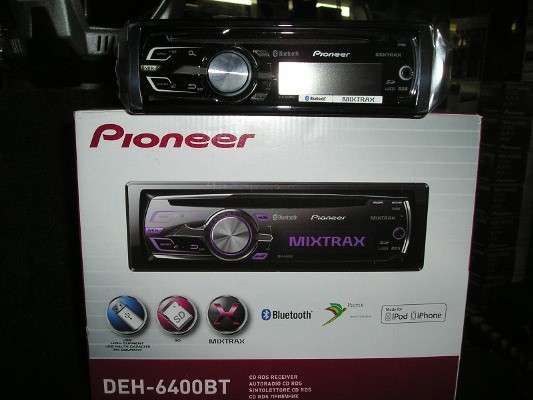 Автомагнитола с USB Pioneer DEH-6400BT, CD, SD, AUX в Стерлитамаке фото 5