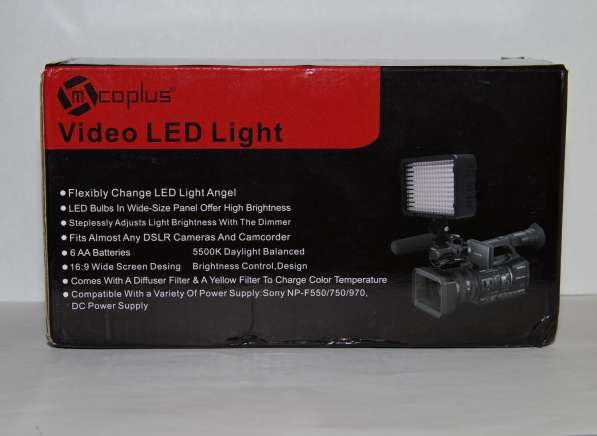 Продам накамерный свет LE-130A, или обменяю на W 160 LED