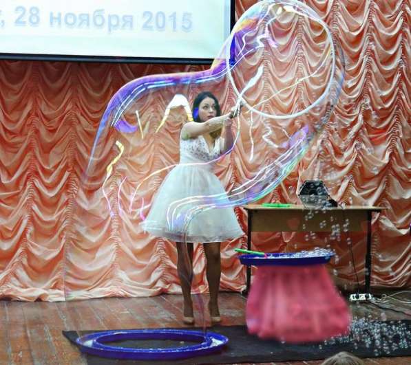 Аренда генератора мыльных пузырей в Екатеринбурге