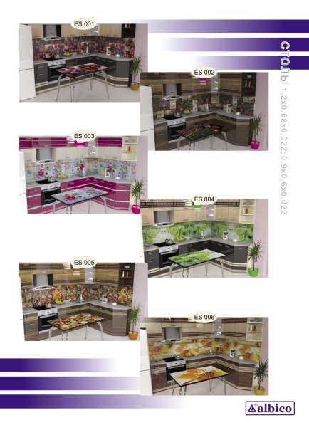 Стеновые панели для кухонных гарнитуров в Перми фото 5