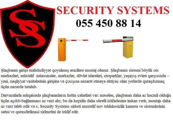 ❊ Tehlukesizlik sistemleri: slaqbaum ❊ ❊