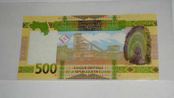 Гвинея, 500 франков, 2018 г., Unc в Благовещенске