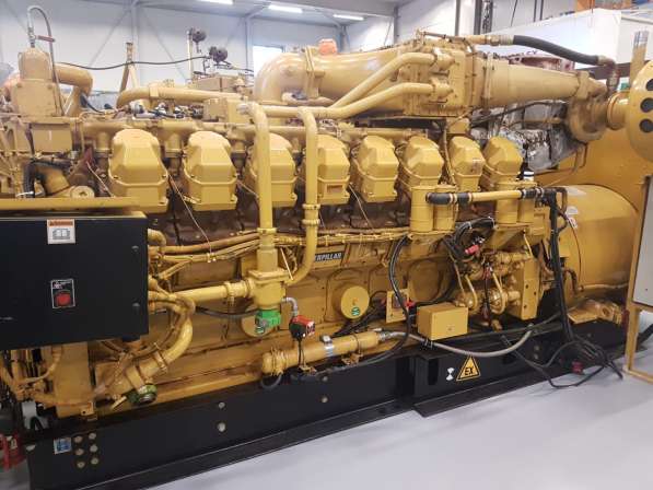 Б/У газовый двигатель Caterpillar 3520, 2014 г.,2 Мвт в фото 13