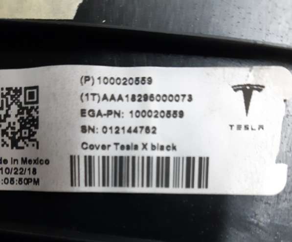 З/ч Тесла. Подкрылок задний правый Tesla model X 1034248-00- в Москве
