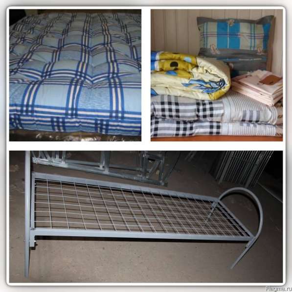 Кровати (металлические) для строек с доставкой в Ряжске