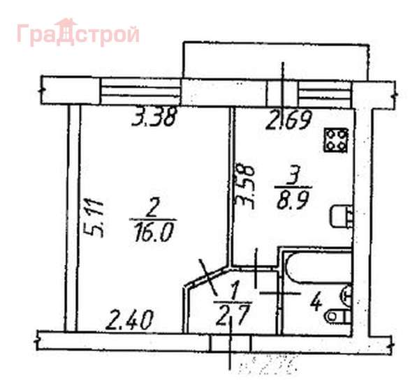 Продам однокомнатную квартиру в Вологда.Жилая площадь 32 кв.м.Этаж 8.Есть Балкон. в Вологде