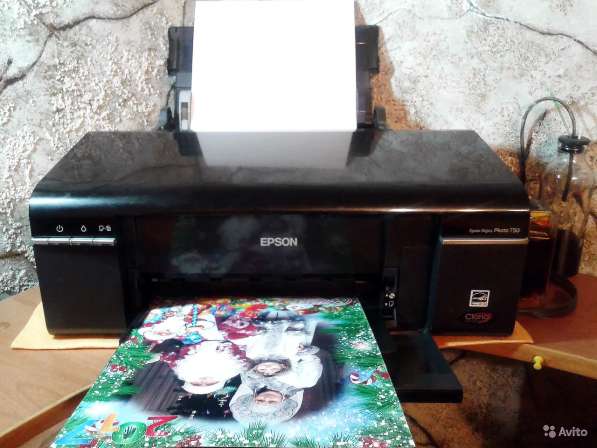 Принтер для фотопечати Epson Stylus Photo T50, с СНПЧ RDM в Волжский