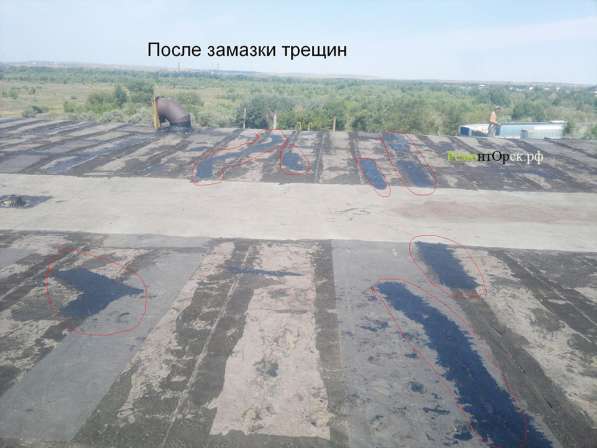 Ремонт кровли, гаражи, мягкая жидкая кровля Асбит в Орске