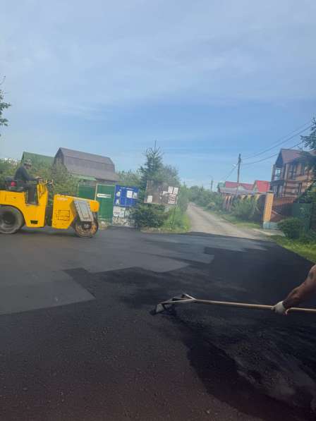 Асфальтирование Укладка асфальта, асфальтирование, брусчатка в Туле фото 5